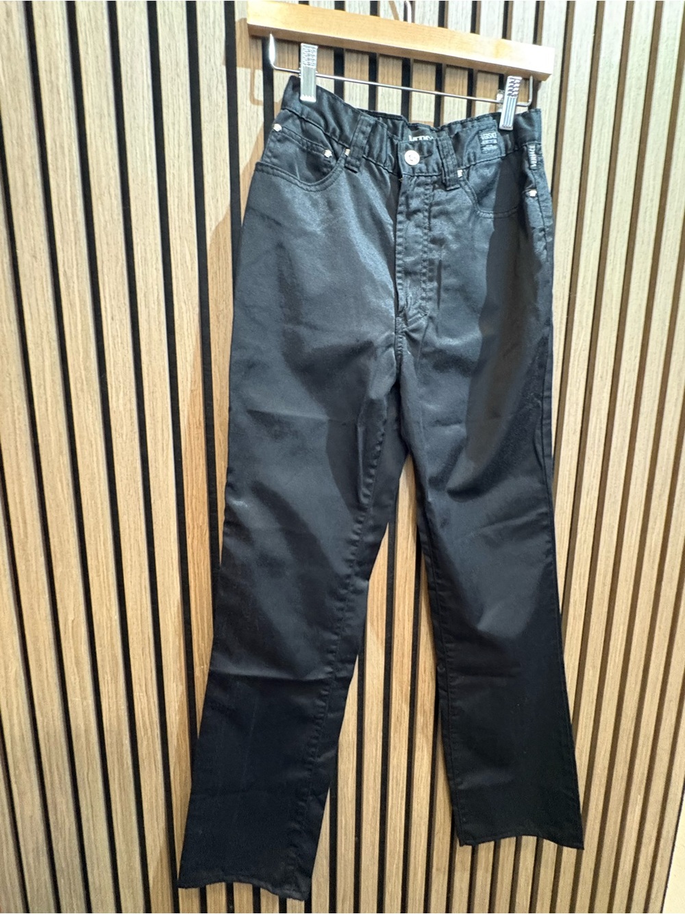 Versace Black Jeans Couture High-Waist Denim